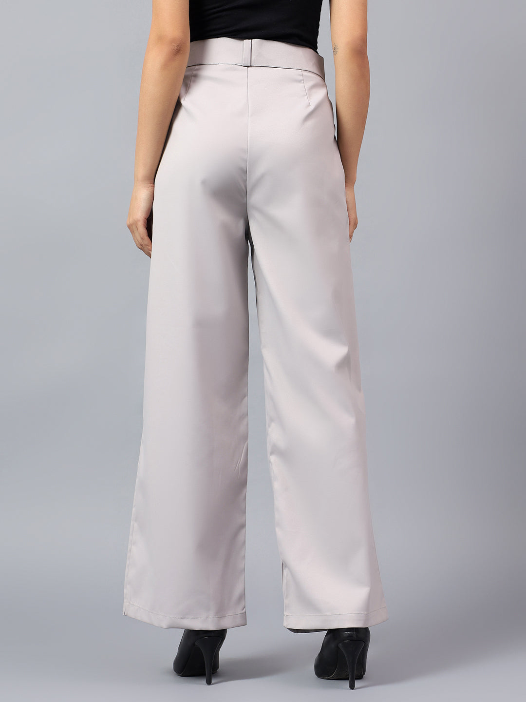 Tailored Wide-Leg Trousers