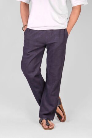 Blue Casual Men's Trousers